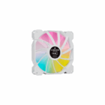 CORSAIR SP140 RGB ELITE, 140mm RGB LED Fan with AirGuide, Dual Pack with Lighting Node CORE (White) - Сэнс - Image 4