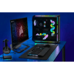 Corsair iCUE LC100 Case Accent Lighting Panels - Mini Triangle - 9x Tile Expansion Kit - Image 4