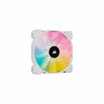 CORSAIR SP140 RGB ELITE, 140mm RGB LED Fan with AirGuide, Dual Pack with Lighting Node CORE (White) - Сэнс - Image 3