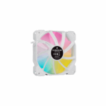 CORSAIR SP120 RGB ELITE, 120mm RGB LED Fan with AirGuide, Triple Pack with Lighting Node CORE (White) - Сэнс - Image 4