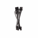 Corsair Premium Individually Sleeved DC Cable Pro Kit, Type 4 (Black/White) - Нэмэлт кабель - Image 8