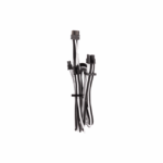 Corsair Premium Individually Sleeved DC Cable Pro Kit, Type 4 (Black/White) - Нэмэлт кабель - Image 6