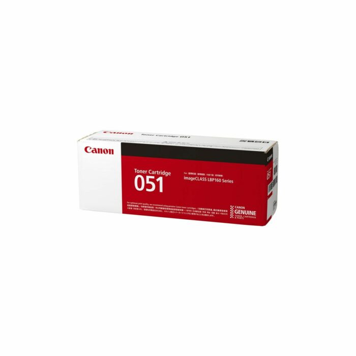 051 Canon Cartridge 051 BK, 1700 хуудас, LBP160 Series & MF269dw/MF266dn/MF264dw загваруудад таарна - Image 1
