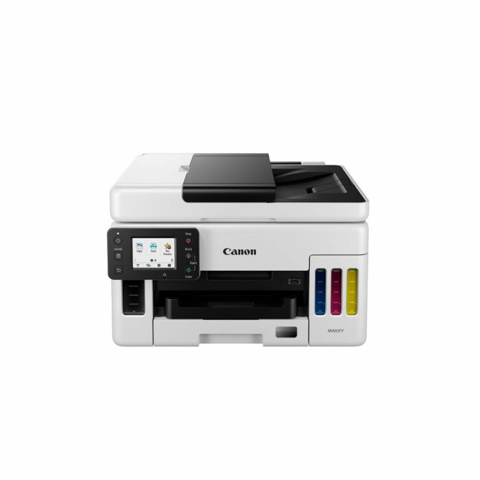 Canon MAXIFY GX6070, Хэвлэх/Хувилах/Сканер, 600x1200 dpi, A4, ADF, Wi-Fi, Duplex, 100-sht ASF, Өнгөт, Cartridge GI-76 - Image 1