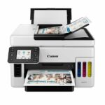 Canon MAXIFY GX6070, Хэвлэх/Хувилах/Сканер, 600x1200 dpi, A4, ADF, Wi-Fi, Duplex, 100-sht ASF, Өнгөт, Cartridge GI-76 - Image 3