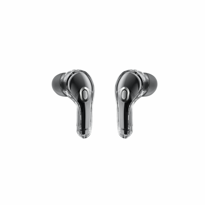 Acefast TWS T8 Crystal Color Bluetooth Earbuds, Bright Black - Image 2