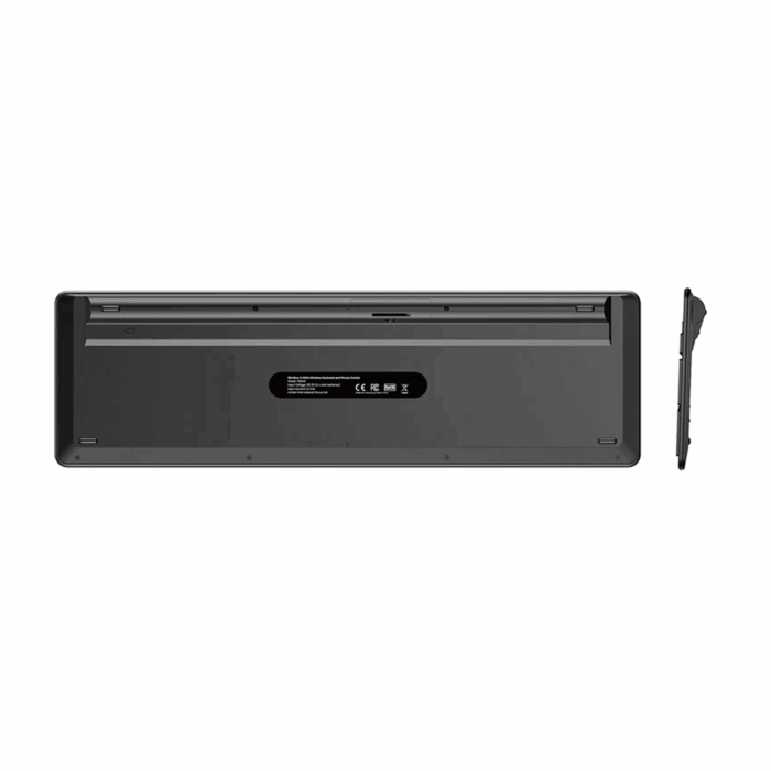 Unitek SlimDuo, 2.4GHz Wireless Keyboard and Mouse Combo - Space Grey - Image 4