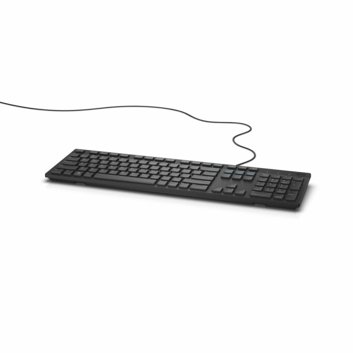 Dell Wired Multimedia Keyboard, KB216 - Black - Image 4