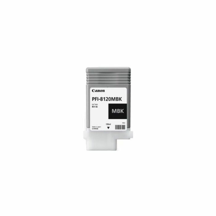Canon-toner-PFI-8120-MBK Canon PFI-8120 MBK, 130ml, TM5200/TM5205/TM5300/TM5305/TM5350/TM5355 загваруудад таарна - Image 1