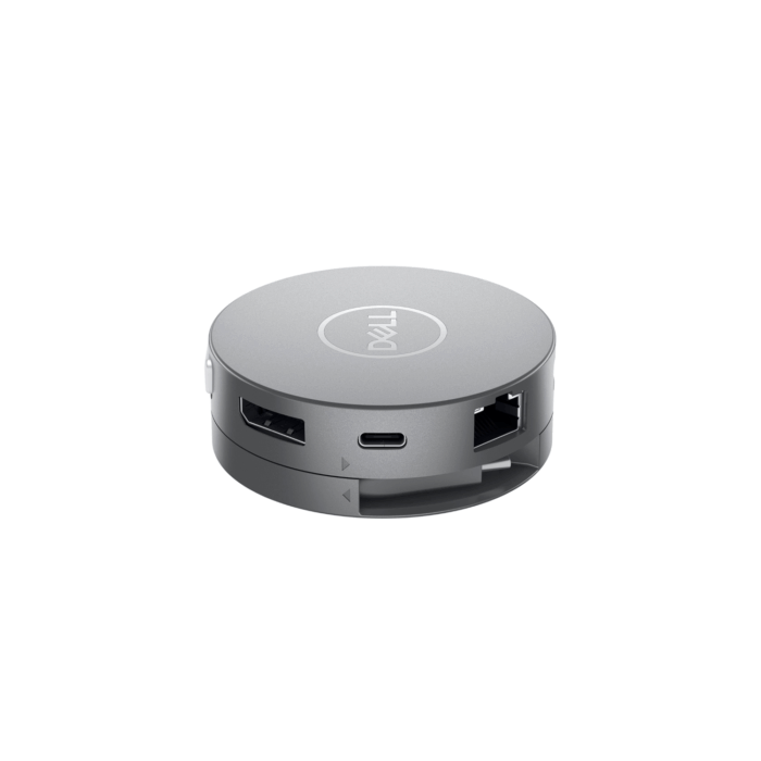 Dell Docking DA310 USB-C Mobile Adapter, USB-C, USB-A, HDMI, VGA, DP, RJ45 - Grey - Image 1