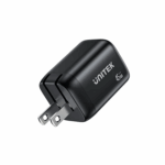 Unitek 2-port GaN USB-C Wall charger, 45W, US, Black - Image 2