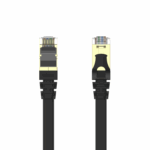 Unitek Cat 7 SSTP RJ45 Flat Ethernet Cable, 10m, C1897BK-10M - Image 2