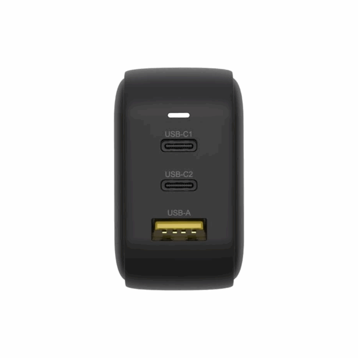 Unitek MAX GaN Smart Charging Station, USB-C/USB-A, 65W, US, Black - Image 2