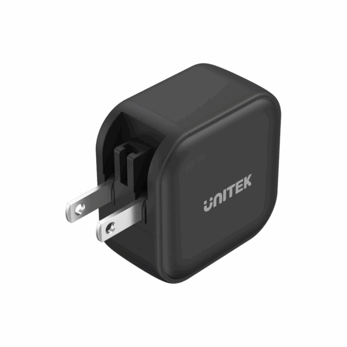 Unitek MAX GaN Smart Charging Station, USB-C/USB-A, 65W, US, Black - Image 3