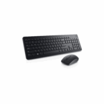 Dell Wireless Keyboard and Mouse, KM3322W - Black - Image 2