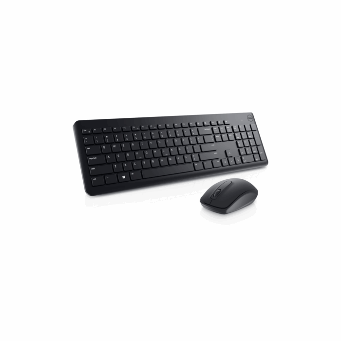 Dell Wireless Keyboard and Mouse, KM3322W - Black - Image 2