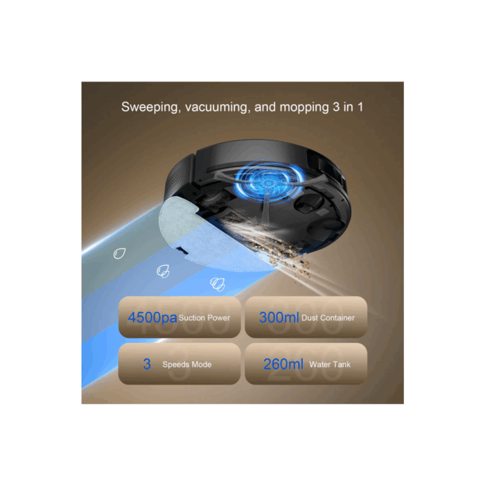 Teendow D10S 2-in-1 Robot Vacuum Cleaner - Image 5