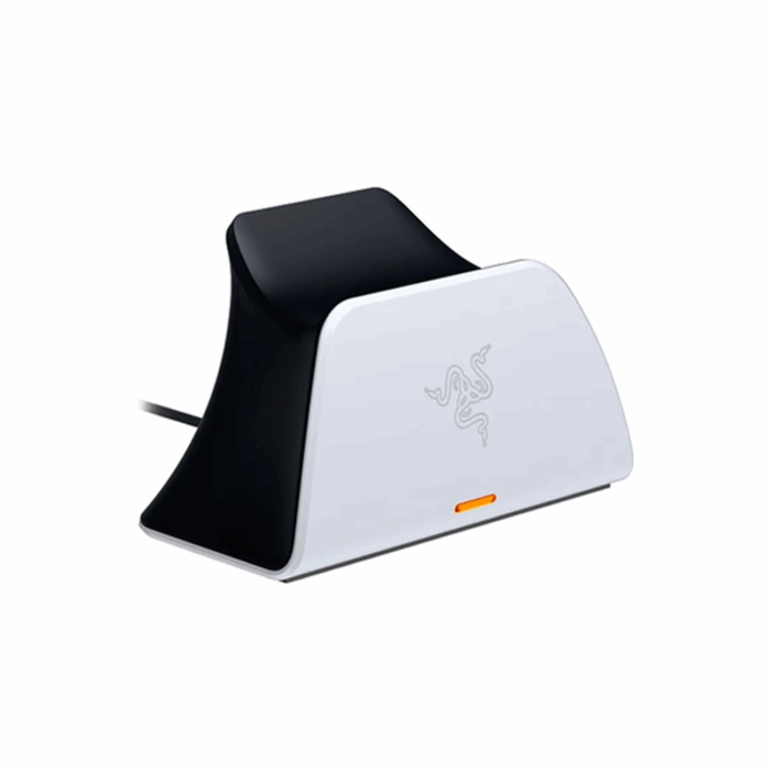 Razer Quick Charging Stand for PlayStation®5 – White - Image 3