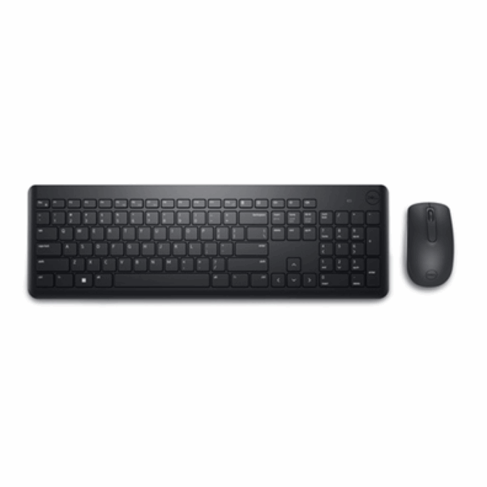 Dell Wireless Keyboard and Mouse, KM3322W - Black - Image 1
