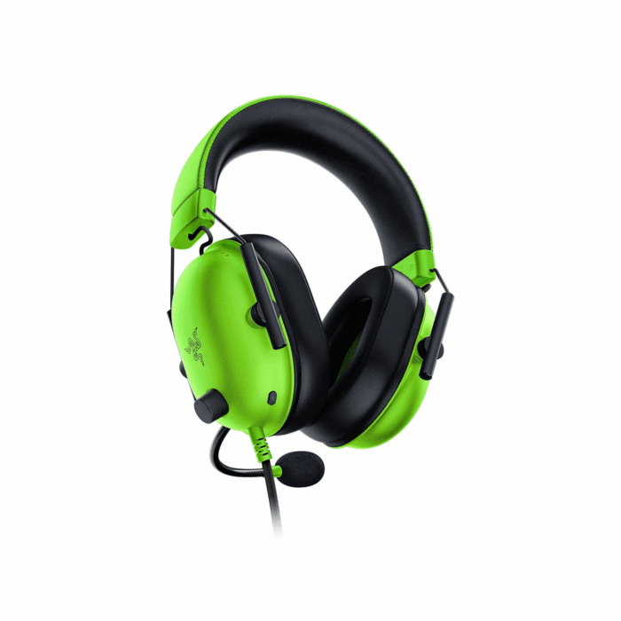 Razer BlackShark V2 X Wired Gaming Headset (Green) - Чихэвч - Image 1