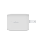 Belkin BoostCharge Pro Dual USB-C GaN Wall Charger with PPS 65W, US, White - Image 3