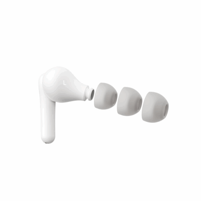 Belkin SoundForm Rhythm True Wireless Earbuds, White - Image 3