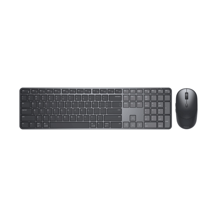 Dell Pro 7 Slim Keyboard and Mouse, KM726 - Black - Image 1