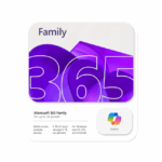Microsoft 365 Family, 2-6 хүн, 6ТВ One Drive, 1 жилийн хугацаатай