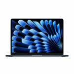 Apple MacBook Air, 13 inch, M5 chip, 10C CPU, 8C GPU, 16GB, 512GB SSD - Midnight