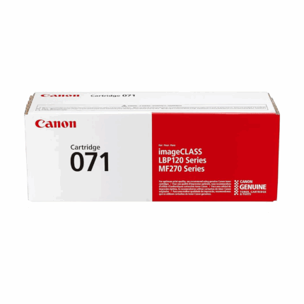 Canon Cartridge 071 BK, 1200 хуудас, LBP121dn/LBP122dw/MF271dn/MF272dw/MF274dn/MF275dw загваруудад таарна