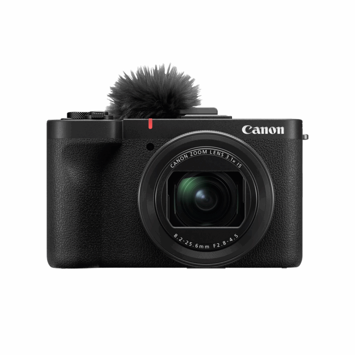 Canon PowerShot V1, DIGIC X, 1.4 inch CMOS, 22MP, ISO 100-32000, 30fps, 4K@60fps, Black - Image 1