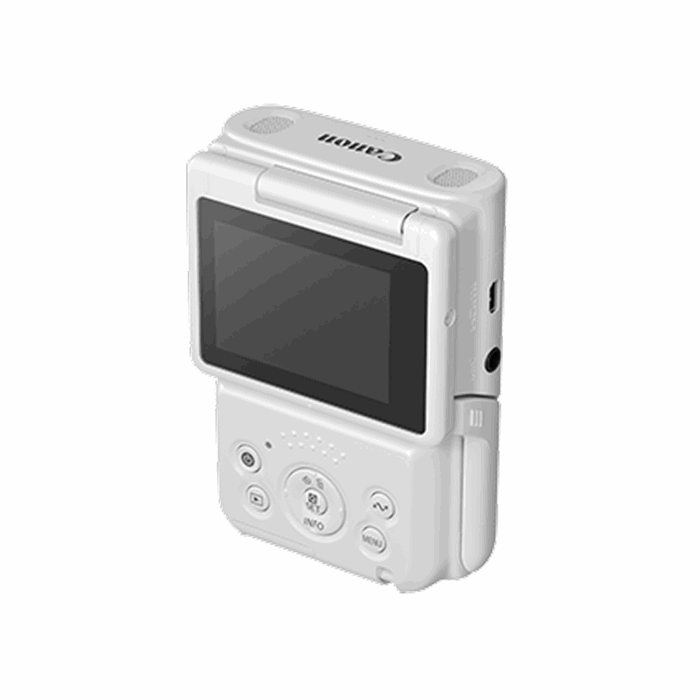 Canon Powershot V10, DIGIC X, 1.0 inch High-sensitivity CMOS, 20.9MP, ISO 125-6400, 4K, White - Image 2