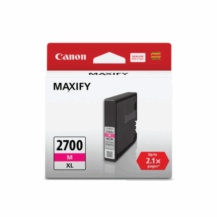 Canon PGI-2700XL M, 1500 хуудас, MAXIFY MB5070/MB5170/MB5370/MB5470/iB4070/iB4170 загваруудад таарна