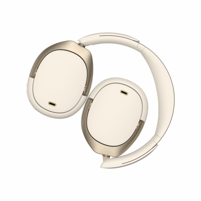 Edifier WH950NB Active Noise Cancelling Bluetooth Headphones, Ivory - Image 2