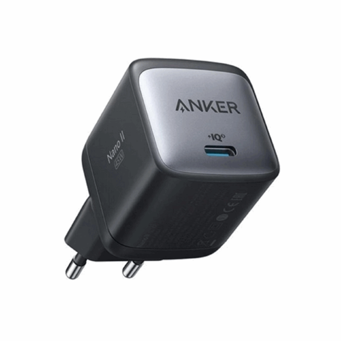 Anker Nano II Charger, USB-C, 45W, EU, Black - Image 1