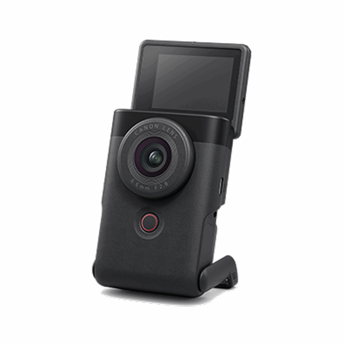 Canon Powershot V10, DIGIC X, 1.0 inch High-sensitivity CMOS, 20.9MP, ISO 125-6400, 4K, Black - Image 1