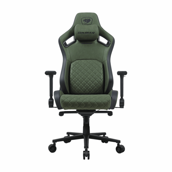 Frame_1737 Cougar Defensor S Army Green F Gaming Chair - Image 1
