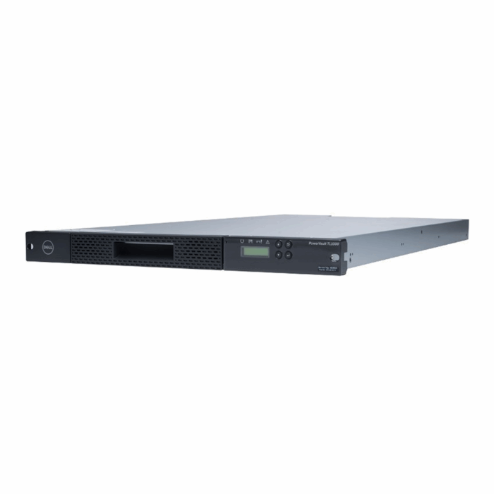 PowerVault TL1000, 1U Tape Library, Single LTO6 SAS Drive - Image 1