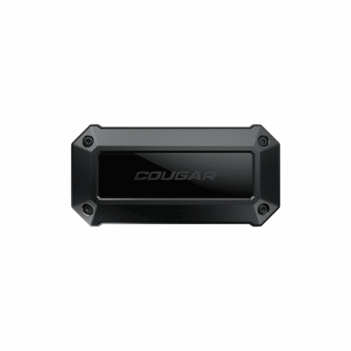 COUGAR 7-Port Docking Hub, HDMI, SD card reader, USB-A, USB-C - Black - Image 1