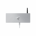 Razer Thunderbolt 4 Dock, SD card reader, Thunderbolt 4, USB-A, RJ45, Audio - Mercury