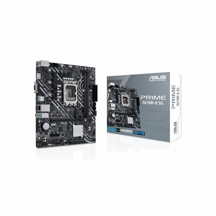 Asus Prime H610M-K D4 Motherboard - Эх хавтан - Image 1