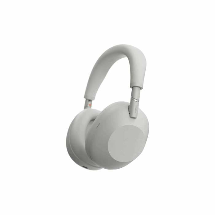 Sony WH-1000XM6, Noise Canceling Wireless Headphones, Platinum Silver - Image 1