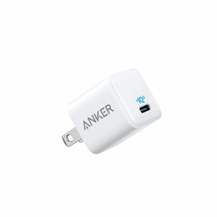 Anker PowerPort III Nano Charger, USB-C, 20W, White - Image 1