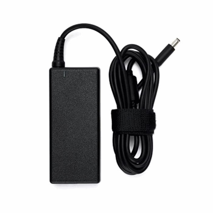 Dell 65W 4.5mm Barrel AC Adapter with Power Cord - EU - Image 1