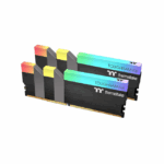 Thermaltake TOUGHRAM RGB Memory, 64GB (32GB x 2) DDR4, 3600MHz, CL18, RGB Lighting, Black - RAM