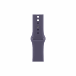 Apple Watch Series 11, 42mm, GPS, Silver Aluminum Case with Purple Fog Sport Band - Image 3