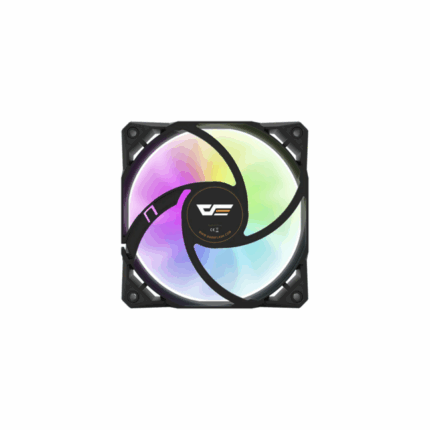 DarkFlash S101FDB ARGB PWM 120mm cooling fan, 1 Pack (Black) - Сэнс