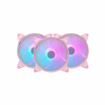 darkFlash C6 3in1 120mm cooling fan, 3 Pack (Pink) - Сэнс