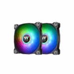 Thermaltake Pure Duo 14 140mm 1500rpm ARGB Sync Radiator Fan, 2 Pack (Black) - Сэнс