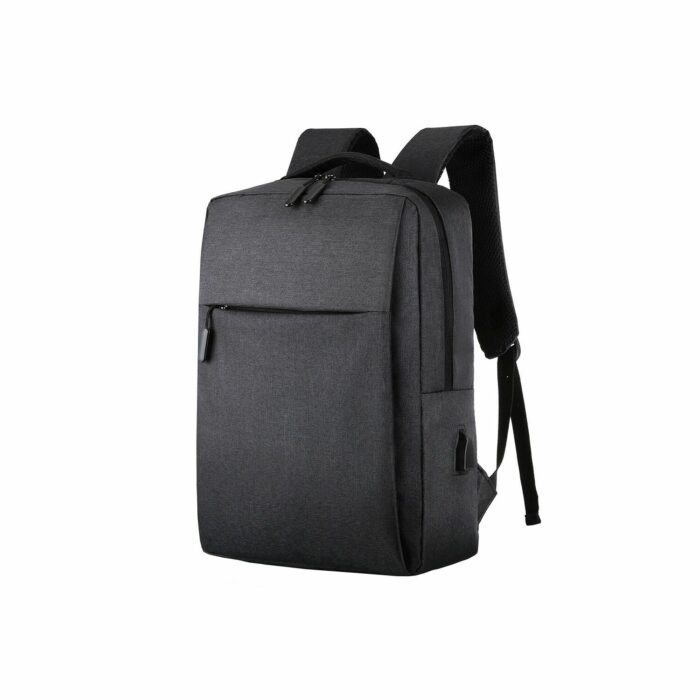 Waterproof Oxford Fabric Backpack, 16 inch - Black - Image 1